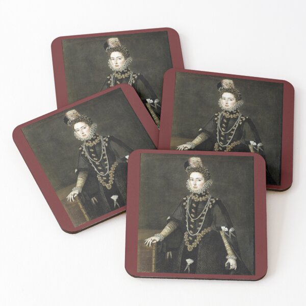 Item preview, Catherine Michelle of Spain - Alonso Sanchez Coello - 1585 designed and sold by CrankyOldDude.