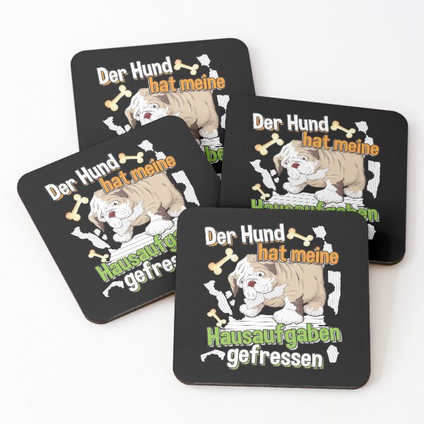 Item preview, German Dog Ate Homework - Hund Hausaufgaben  designed and sold by BestTrendyChoices.