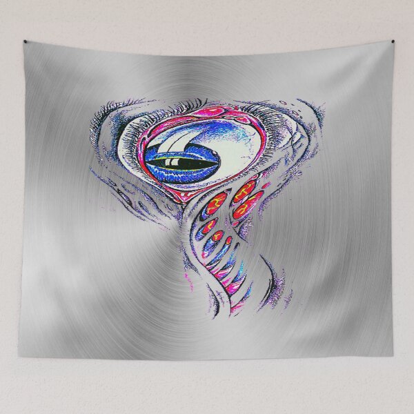 Item preview, fwc 0155 tatoo eyes fire designed and sold by fred chiea.
