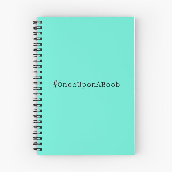 Item preview, Once Upon A Boob (Black text) designed and sold by Kengelina.