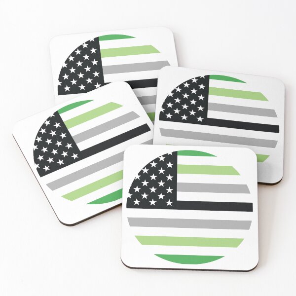 Item preview, Aromantic Pride Flag designed and sold by ShowYourPRIDE.