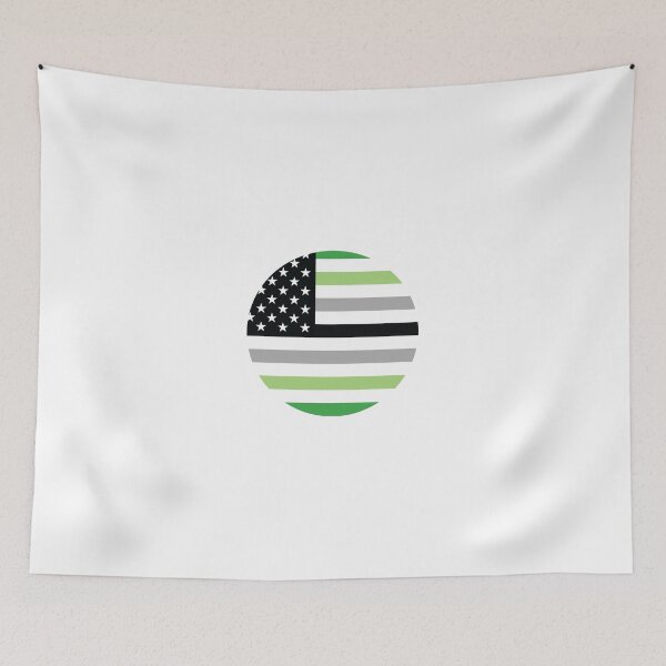 Item preview, Aromantic Pride Flag designed and sold by ShowYourPRIDE.