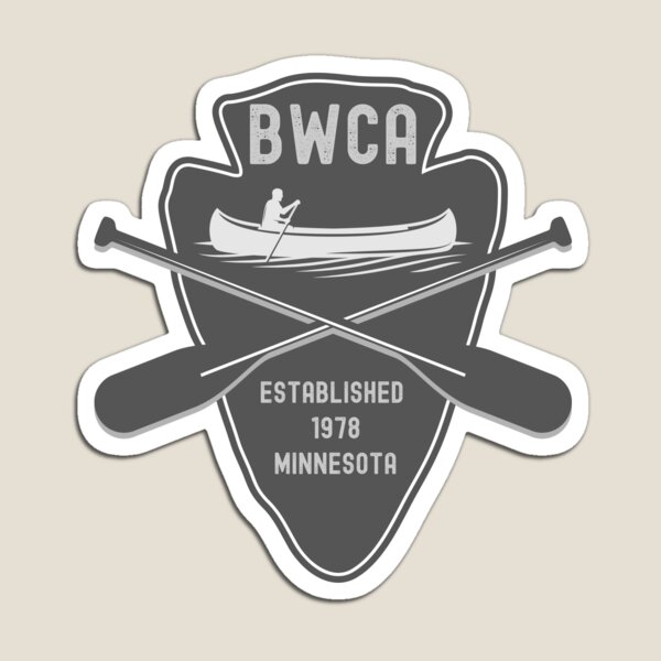 BWCA Boundary Waters Canoe Area Magnet