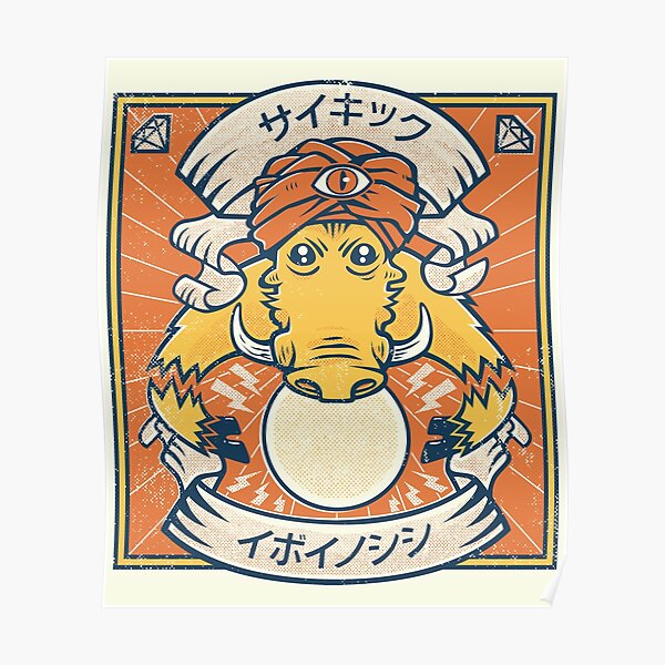 Psychic Warthog Poster
