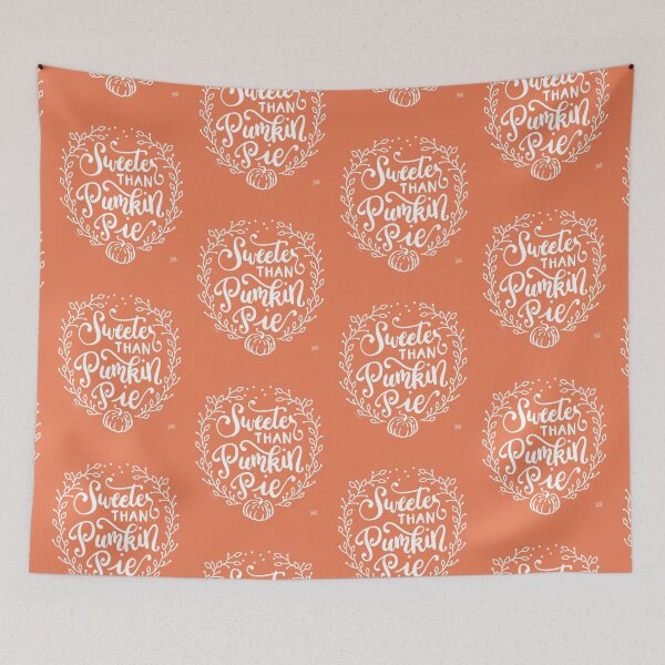 Item preview, Sweeter than Pumpkin Pie Fall Thanksgiving Quote designed and sold by DoubleBrush.