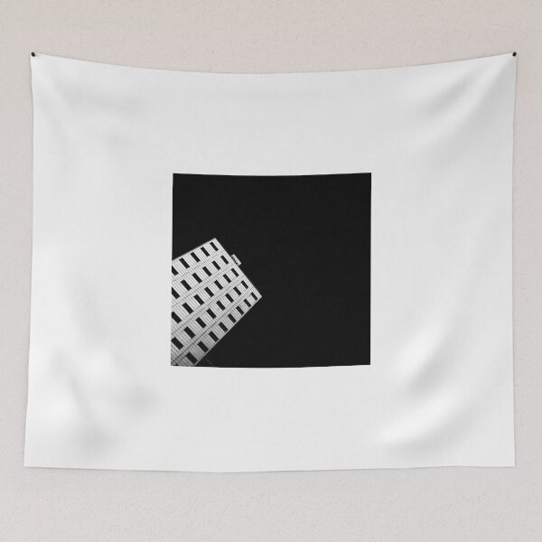 Item preview, White building with black sky designed and sold by Roberto Pagani.