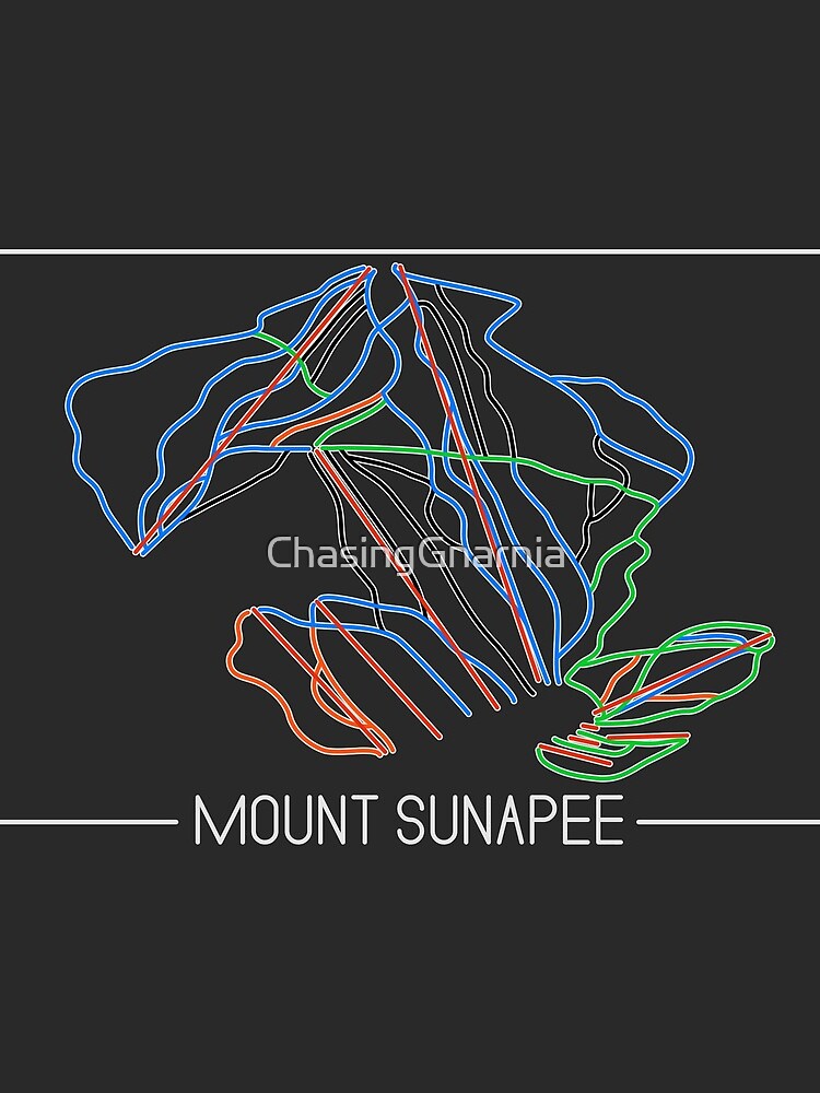 Mount Sunapee Trail Rating Map by ChasingGnarnia