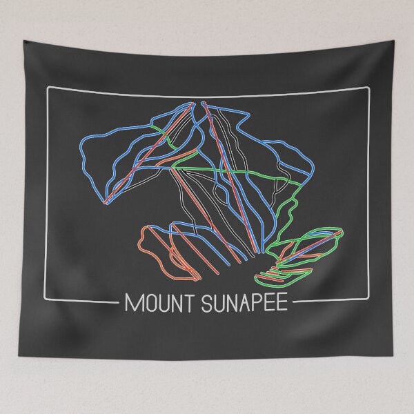 Item preview, Mount Sunapee Trail Rating Map designed and sold by ChasingGnarnia.