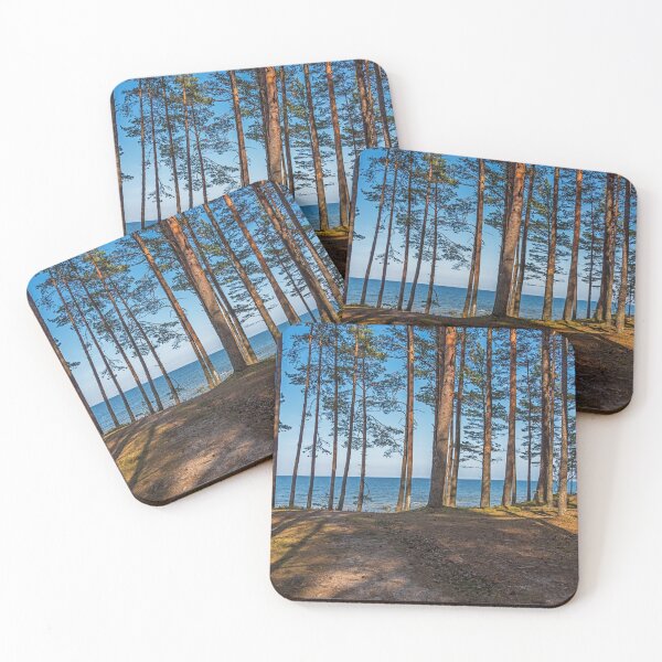Item preview, Forest on the Baltic Sea on a Summer Day in Latvia designed and sold by Jon Shore.