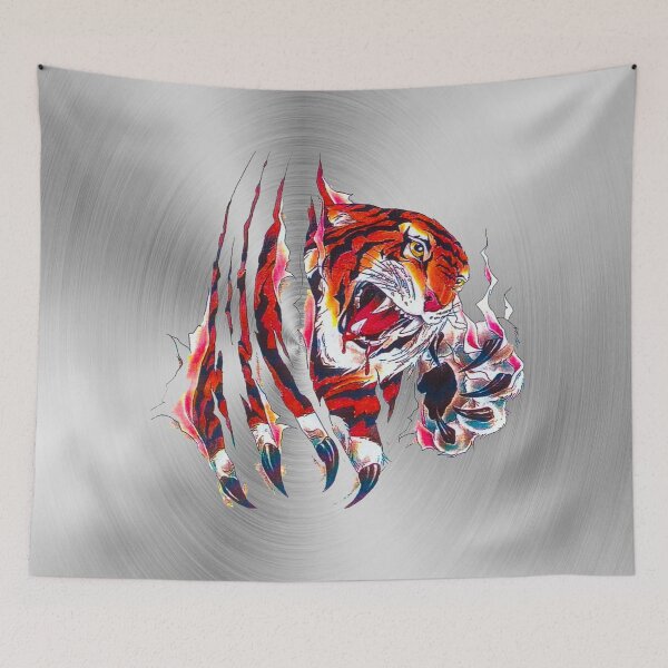 Item preview, fwc 0142 tatoo feline leopard tiger designed and sold by fred chiea.