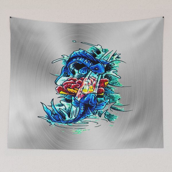 Item preview, fwc 0230 tatoo fish water lake fishing designed and sold by fred chiea.