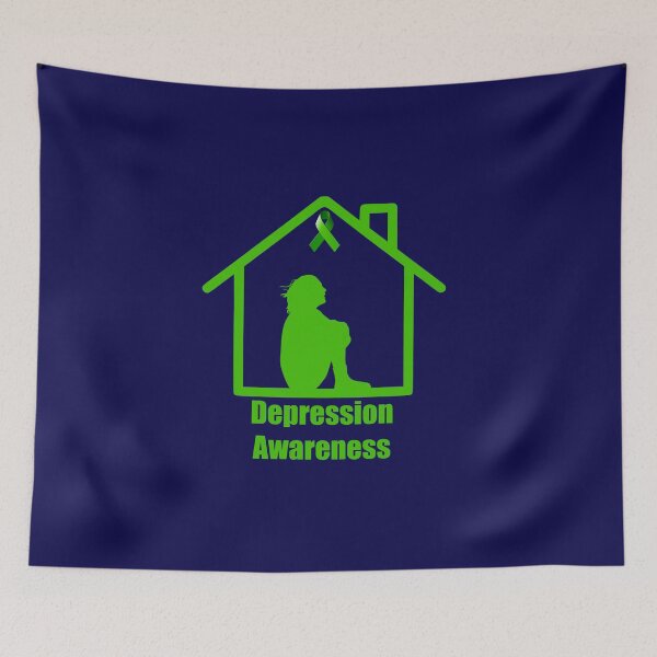 Item preview, Depression Awareness Trapped designed and sold by Slinky-Reebs.