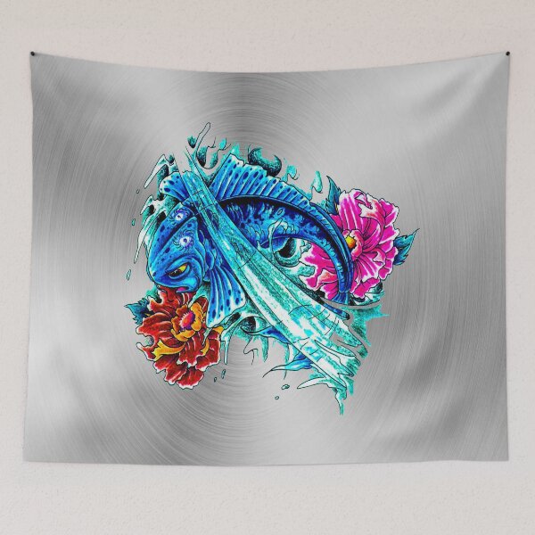 Item preview, fwc 0228 tatoo fish water lake fishing designed and sold by fred chiea.