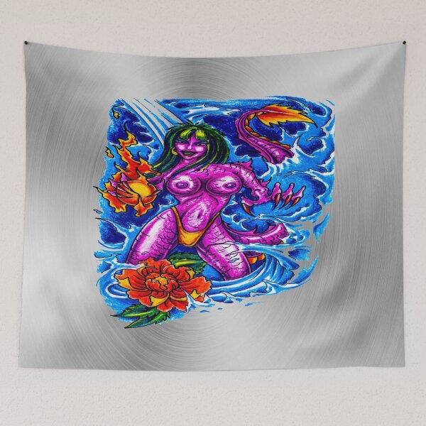 Item preview, fwc 0227 tatoo Flower woman warrior designed and sold by fred chiea.