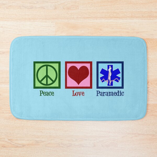 Item preview, Peace Love Paramedic designed and sold by Epic Love Designs.