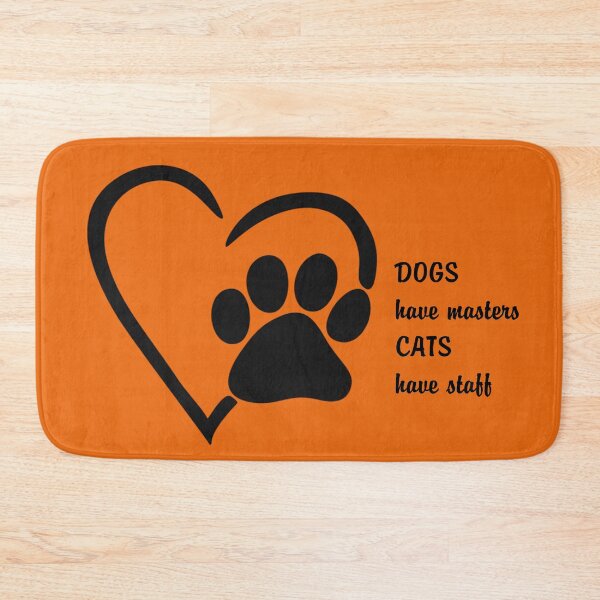 Item preview, Dogs have masters. Cats have staff designed and sold by ray-day.
