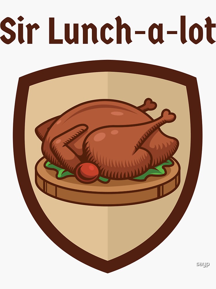 sir lunch a lot t shirt