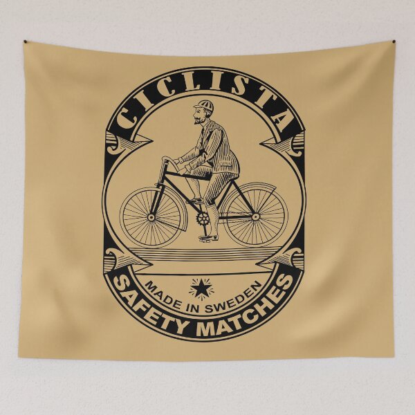 Item preview, The Vintage Ciclista Safety Matches designed and sold by rogue-design.