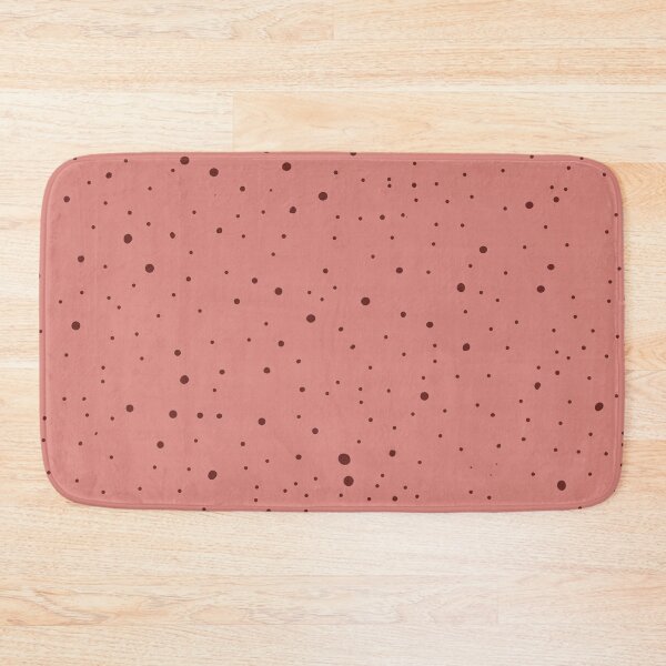 Item preview, Dots on dark peach designed and sold by BlertaDK.
