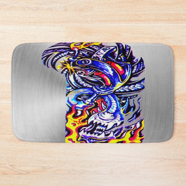 Item preview, fwc 0215 tatoo Magician demon dragon designed and sold by fred chiea.