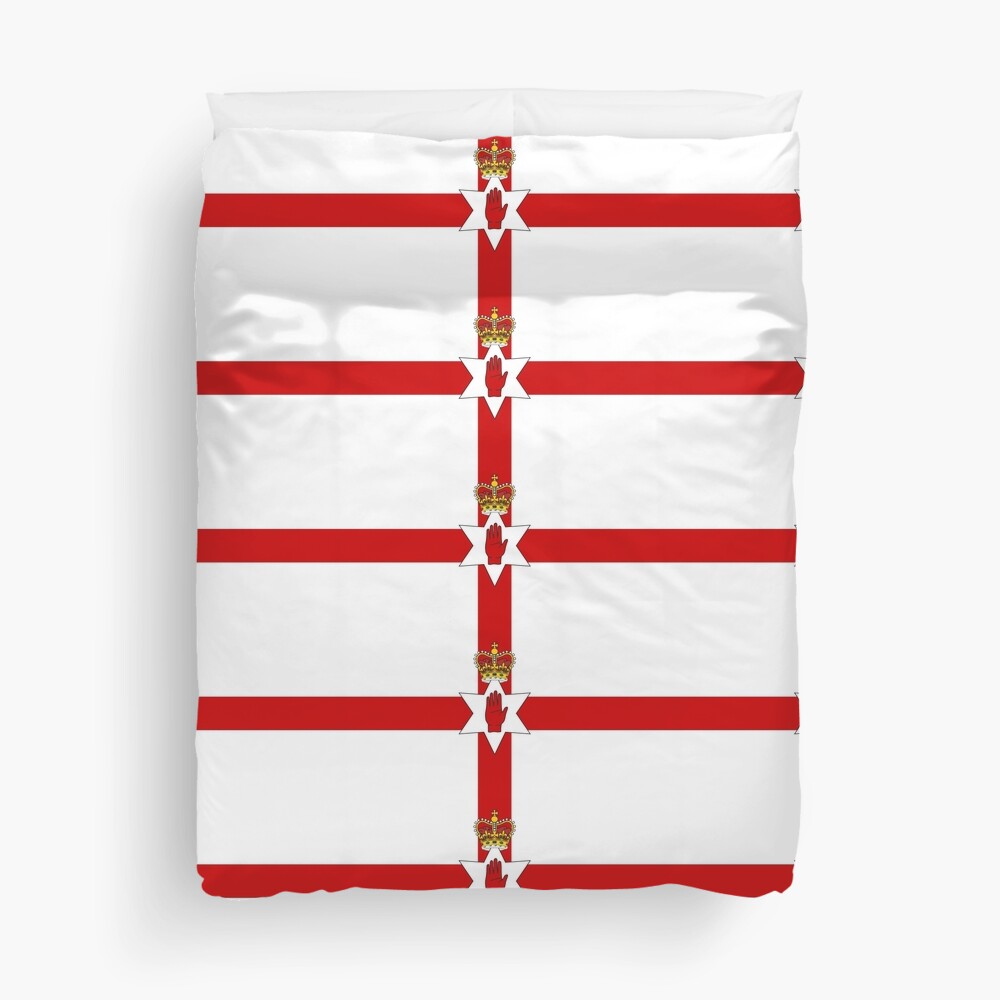 "Ulster Banner (flag of Northern Ireland)" Duvet Cover for Sale by
