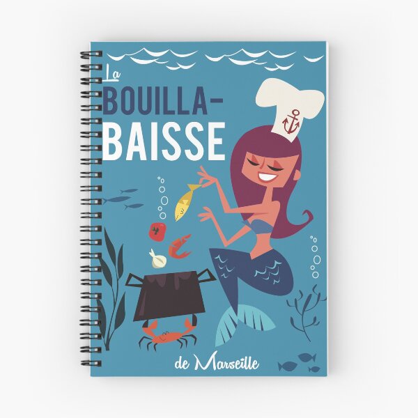 Item preview, Marseille Bouillabaisse poster designed and sold by GAGodel.