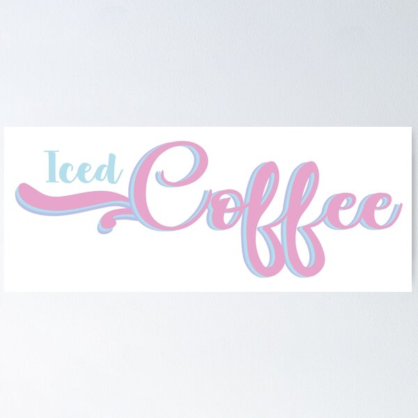 Item preview, Iced Coffee designed and sold by ApricotBlossom.