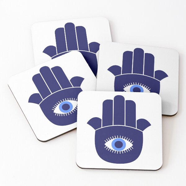 Item preview, Blue Hamsa designed and sold by symbols.