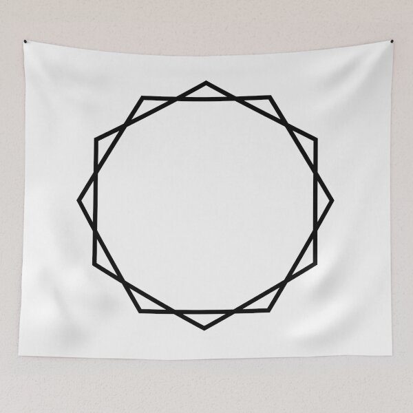 Item preview, Dodecagram in black designed and sold by Raymond Gilford.