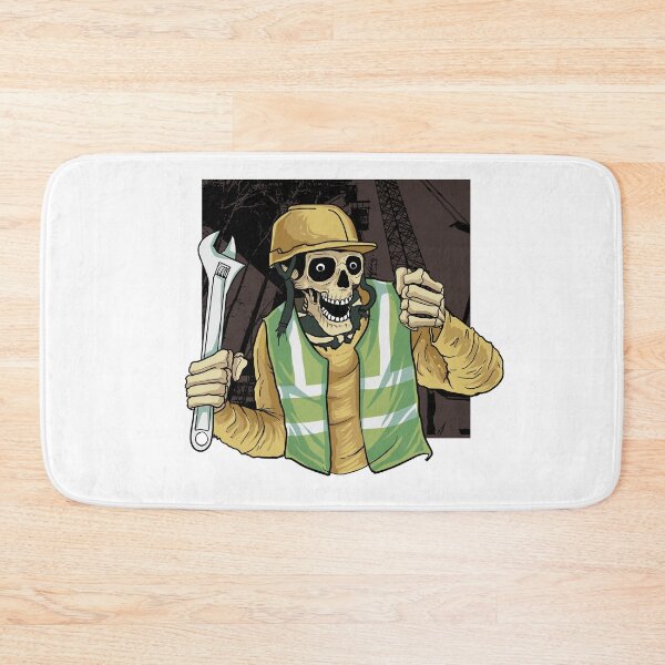 Item preview, Mechanic Skull designed and sold by damnoverload.