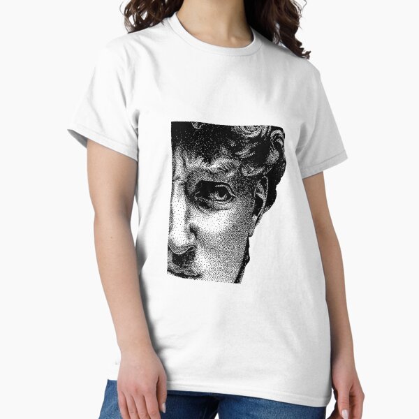 Item preview, white Greek Statue Half Face designed and sold by Houd-Ammari77.