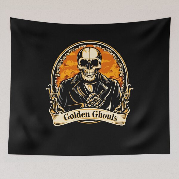 Item preview, Vintage Scary Golden Ghouls T-shirt for Halloween Lover 2019 designed and sold by SurgicalDesign.