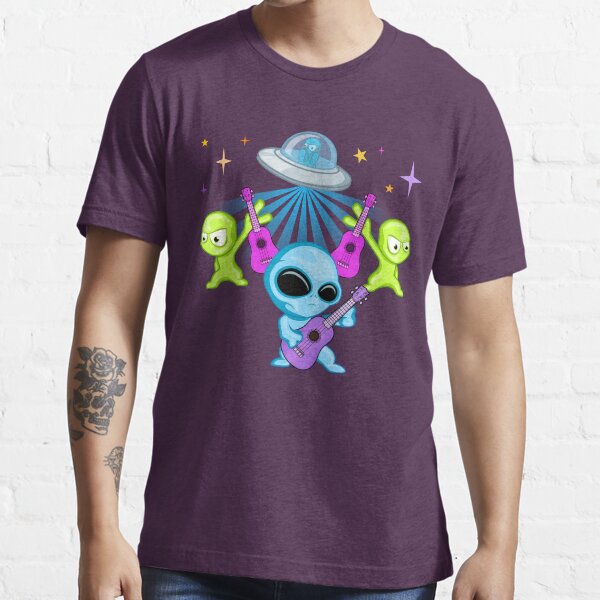 Ukulaliens Ukulele Club Original Logo Essential T-Shirt