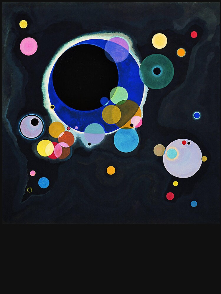 KANDINSKY. Several Circles. 1926. by TOMSREDBUBBLE