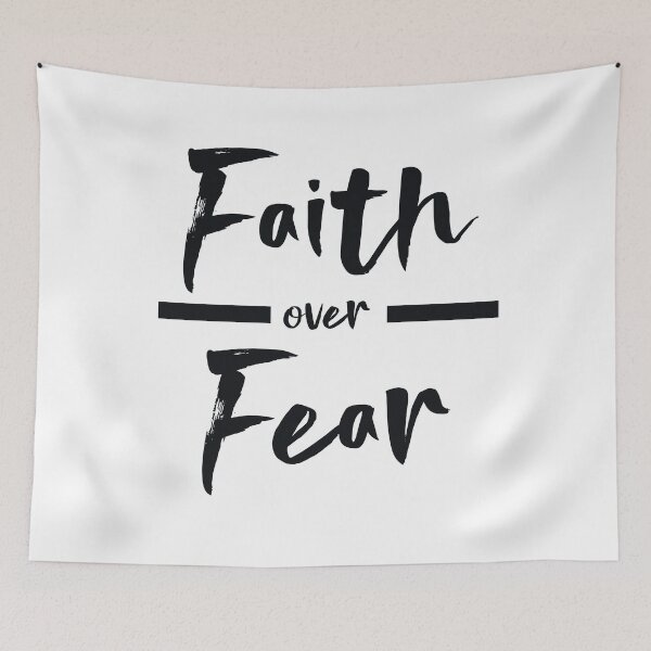 Item preview, Faith about fear - Christian designed and sold by GoodNewsDesign.