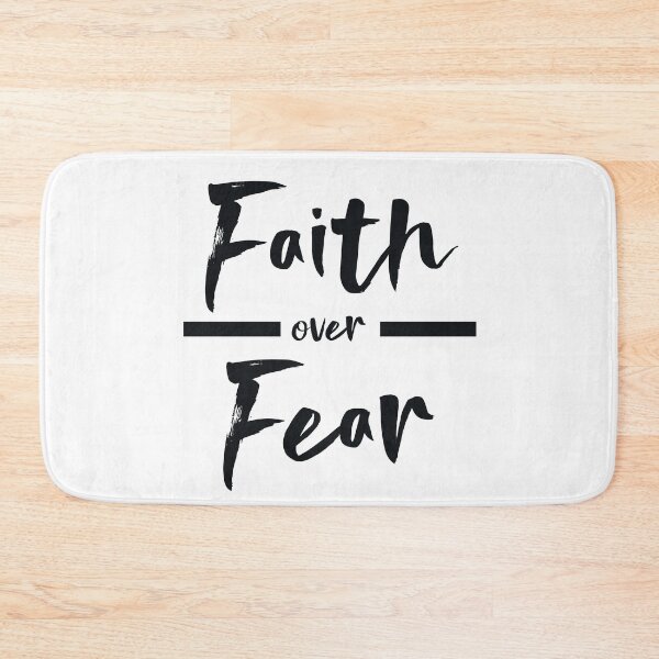 Item preview, Faith about fear - Christian designed and sold by GoodNewsDesign.