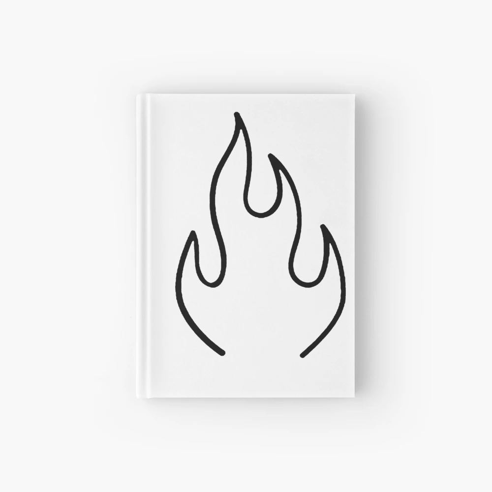 Flame Outline - Flame Outline Temporary Tattoos | Momentary Ink