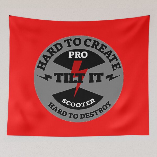 Item preview,  Scooters Destroy Shirt  - Pro Scooter Gifts - Stunt Scooters - Trick Scooter t shirt - Stunt Scooter Shirts - Scoots t-shirts - Stickers - T shirt designed and sold by happygiftideas.