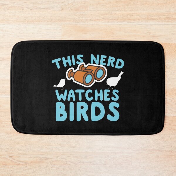 Item preview, This Nerd Watches Birds designed and sold by thingsandthings.