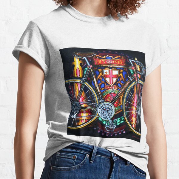 Hetchins Curly Bicycle Classic T-Shirt