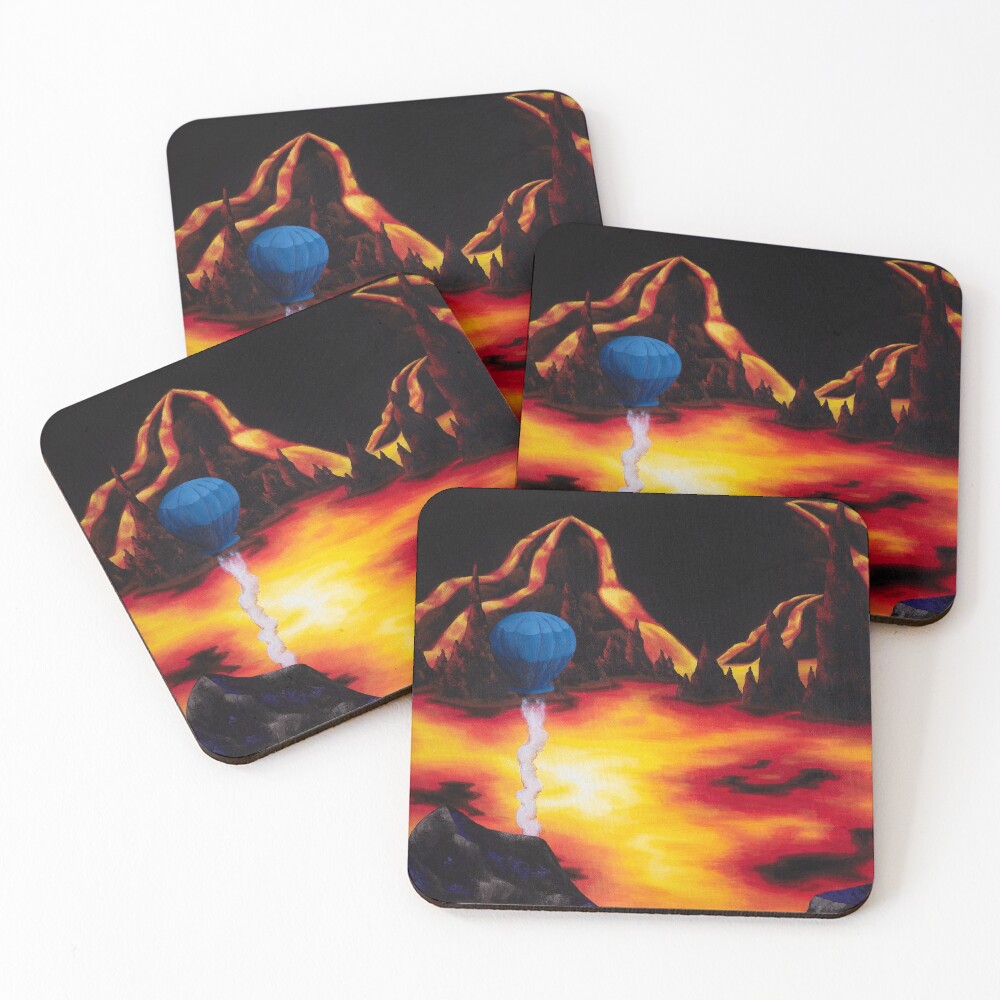 Item preview, Coasters (Set of 4) designed and sold by MalMakes.