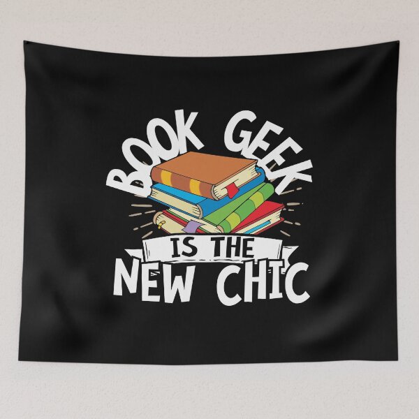 Item preview, Book Geek Is The New Chic designed and sold by thingsandthings.