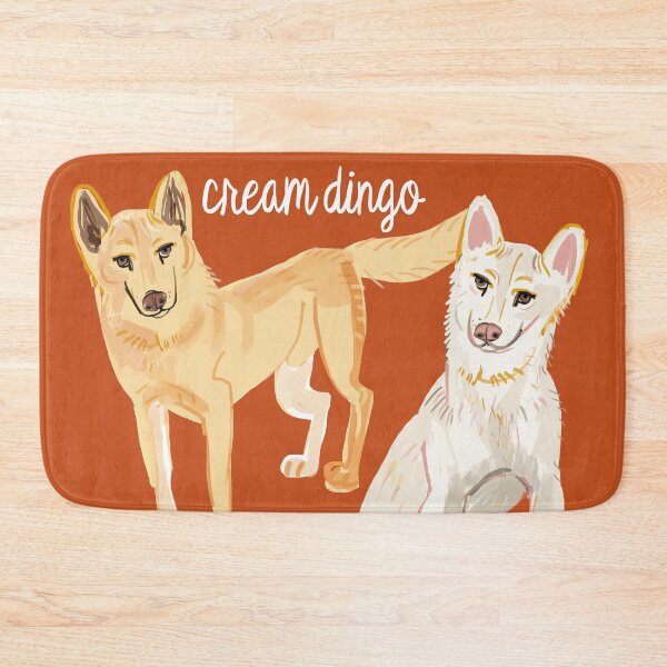 Item preview, White and cream dingoes designed and sold by belettelepink.