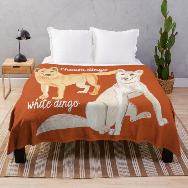 Item preview, White and cream dingoes designed and sold by belettelepink.