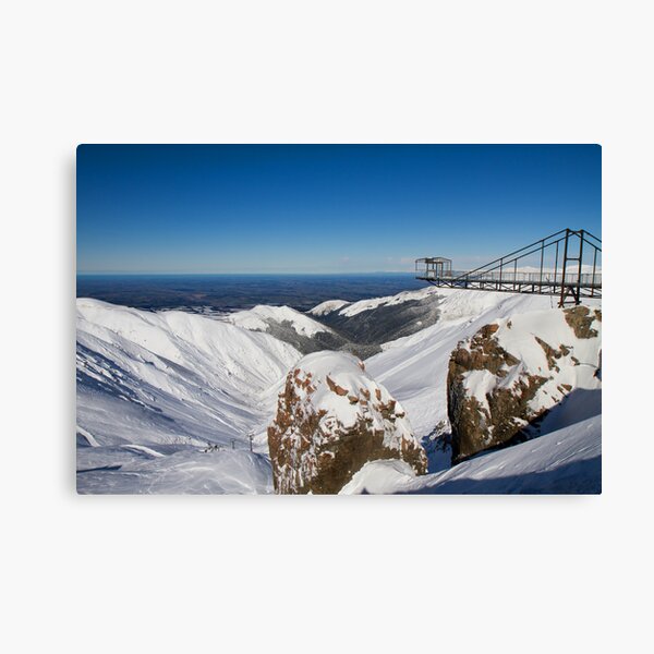 Mount Hutt Ski field Canvas Print