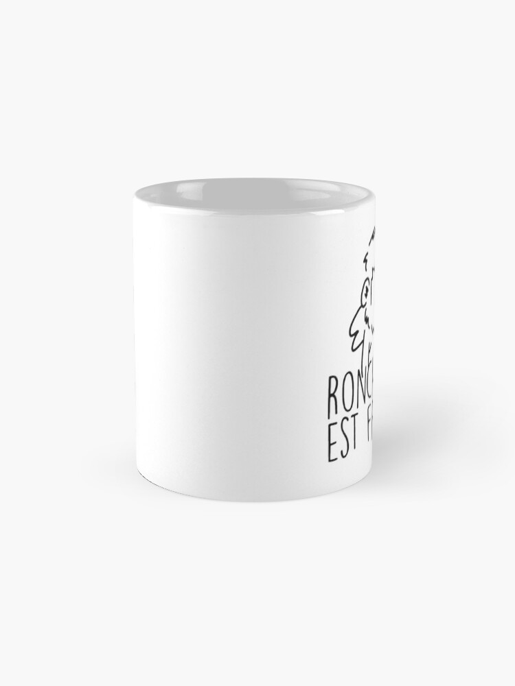 Mug ''Ronchonner est Français Mug' : autre vue