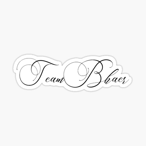 TeamBhaer Sticker