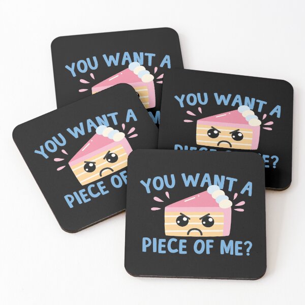 Item preview, You Want A Piece Of Me? Kawaii Cake designed and sold by thingsandthings.