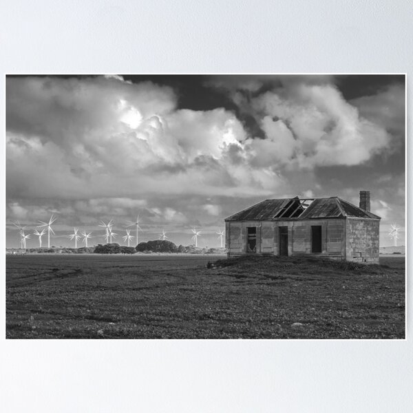 Item preview, Windmill & Ruins designed and sold by Merridy Lindner.