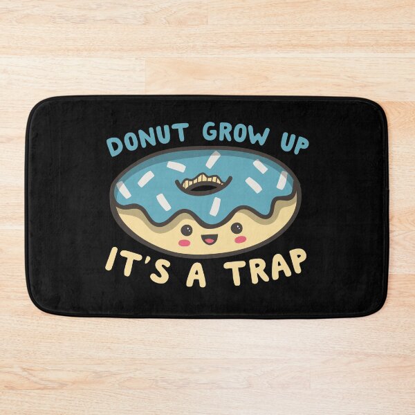 Aperçu de l'œuvre Donut Grandir C'est un piège créée et vendue par thingsandthings.